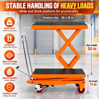 TREOZEN™ Heavy-Duty Hydraulic Scissor Lift Table