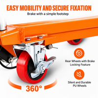 TREOZEN™ Heavy-Duty Hydraulic Scissor Lift Table