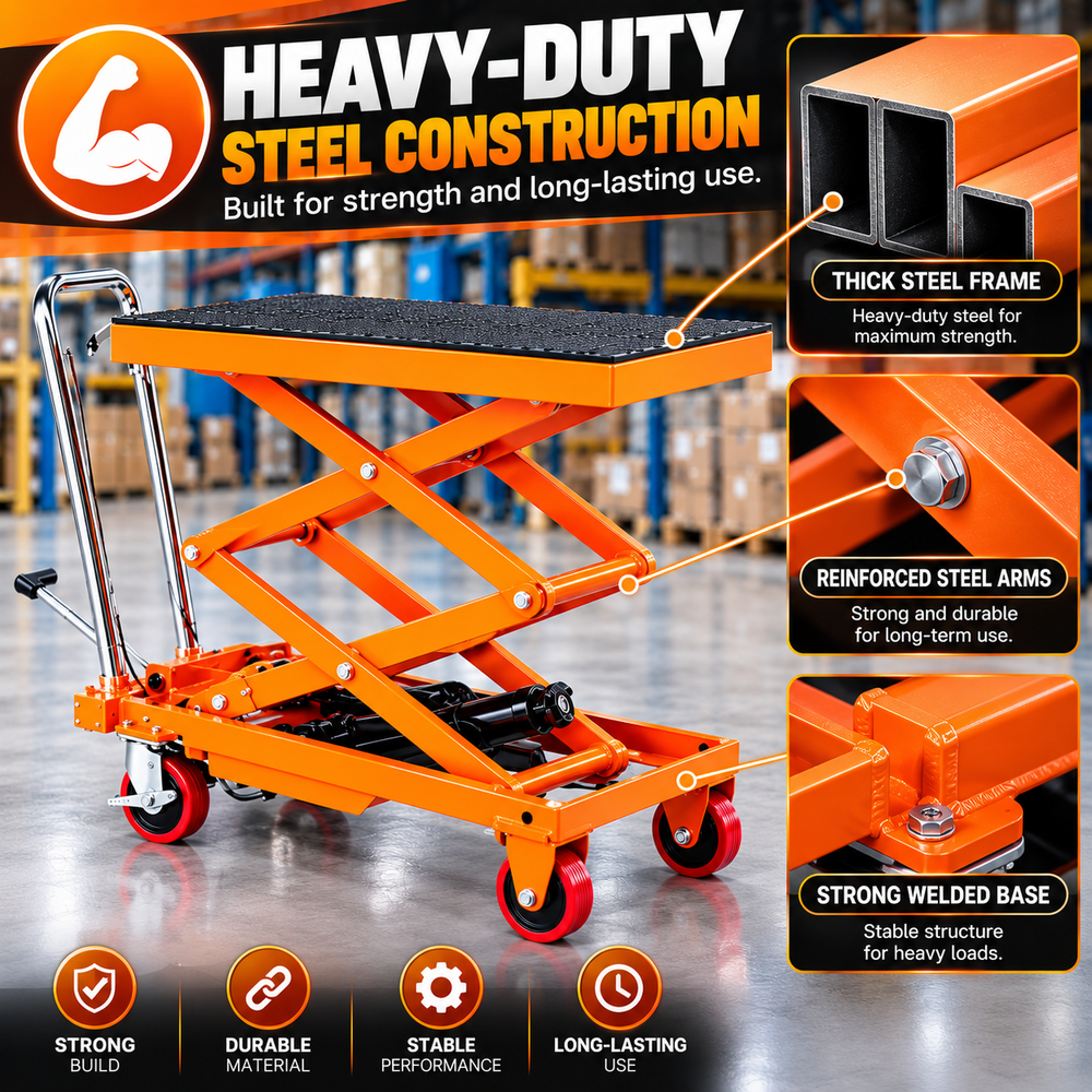 Powerful Hydraulic Lift